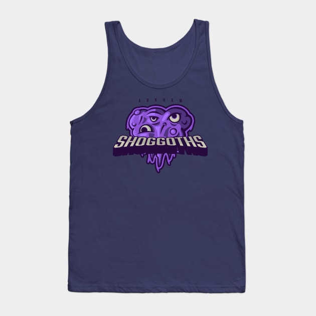 Arkham Shoggoths | HP Lovecraft Sports Tank Top by JustSandN